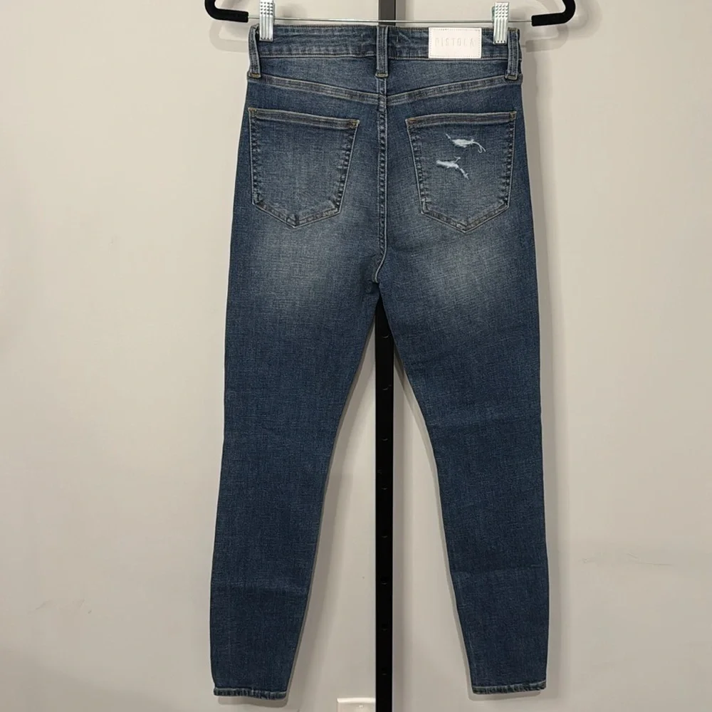 Pistola Denim Skinny Jeans Distressed Size 26 New NWOT